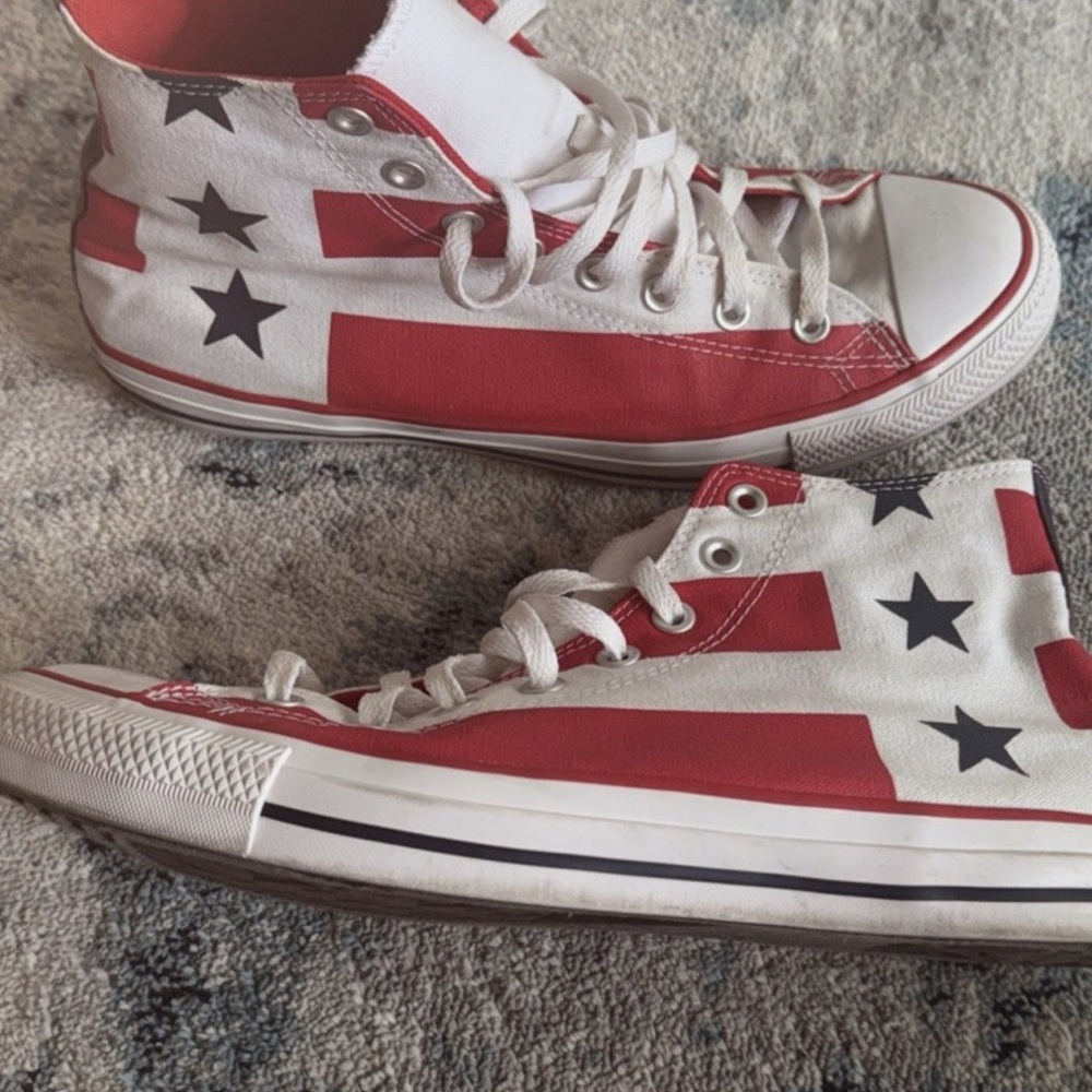 Converse Chuck Taylor patriotic shoes